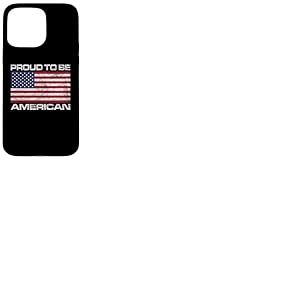 Drapeau am&eacute;ricain am&eacute;ricain avec Drapeau am&eacute;ricain Coque pour iPhone 15 Pro Max