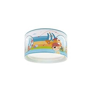 Dalber Plafonnier Enfant Pirate Island Île Des Pirates, Blue