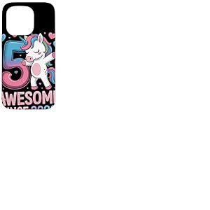 Licorne Dab Awesome Since 2020 Anniversaire 5 Ans Coque pour iPhone 15 Pro