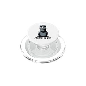 Statue Moai Île de Pâques Rapa NUI PopSockets PopGrip pour MagSafe