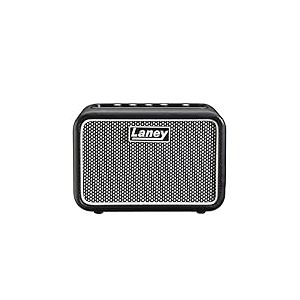 Laney Mini-St-SUPERG-2 Ampli Guitare 6 W Compact aliment&eacute; par Batterie - Clean/Drive, Delay, entr&eacute;e Smartphone LSI, entr&eacute;e AUX, abonnement Ultimate Guitar Gratuit