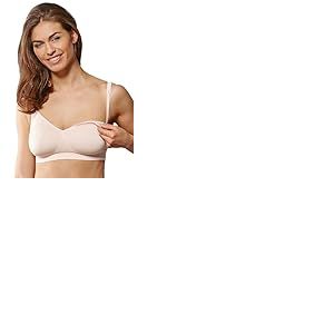Anita Maternity Bra Wirefree and Seamfree Bustier, Rose (Rosewater Pink 541), 42 (Taille Fabricant: Large) Femme