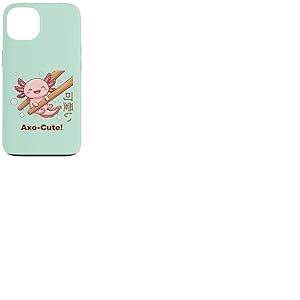 Mignon Baguette Kawaii AXO-Cute Axolotl Food Meme Coque pour iPhone 13