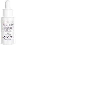 Pacifica Clean Shot Niacinamide Zinc and Hemp 10 Percent Complex For Unisex 0.8 oz Serum
