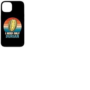 Durian rétro Vintage I Need Only Food Lover Coque pour iPhone 13
