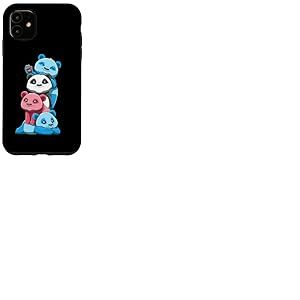 Panda LGBTQ Mignon Panda Arc-en-Ciel Coque pour iPhone 11