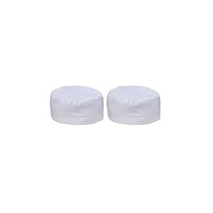 Portwest S899WHR Casquette de chef Tête de mort Blanc Taille Unique (Lot de 2)