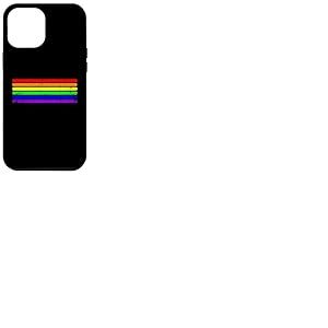 Pride Month Simple LGBT Rainbow Flag Coque pour iPhone 12 Pro Max