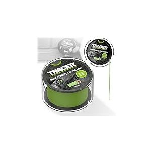 Tracer Corde de Construction Anti-n&oelig;uds Haute visibilit&eacute; sur Bobine rotative avec poign&eacute;e int&eacute;gr&eacute;e Vert 100 m