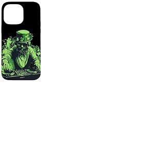 Déguisement de Lucky Beats avec Leprechaun DJ Vibes Coque pour iPhone 14 Pro Max
