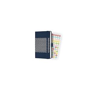 SIGEL J4204 Jolie Agenda semainier 2024, couverture rigide, 9,5 x 15 cm, 174 pages, bleu fonc&eacute;