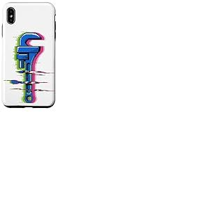 Glitch Art Plombier Clé Tuyauterie Tuyau Drain Coque pour iPhone XS Max