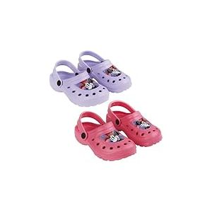 Sabots Minnie Mouse - Mauves - 30/31 - Fabrication 100% EVA - Motif T&ecirc;te de Minnie Mouse - L&eacute;g&egrave;rs et Confortables - Produit Original Con&ccedil;u en Espagne