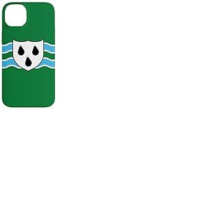Drapeau du comté de Worcestershire West Midland Angleterre Coque pour iPhone 14 Plus