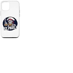 St Pauli Hambourg Paulian T&ecirc;te de Mort Port Capitaine Viking Coque pour iPhone 12/12 Pro