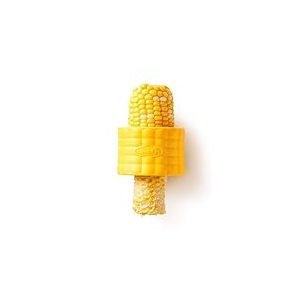Chef'n Epluche-maïs Cob, acier inoxydable, jaune, 7 x 5 cm