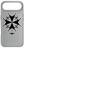 Croix huguenote fran&ccedil;aise protectrice Symbole calvinisme Coque pour iPhone Air