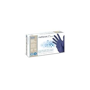 Reflexx N350/S Nitrile jetables Gants sans Acc&eacute;l&eacute;rateurs, Bleu (Lot de 100)
