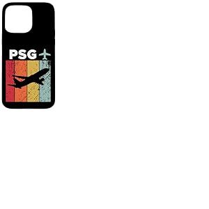 PSG A&eacute;roport de P&eacute;tersbourg Coque pour iPhone 15 Pro Max