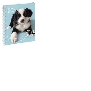 Exacompta - Réf. 9991633E - 1 Cahier de textes Animaux Chiot Balle 17 x 22 cm - Visuel Chiot