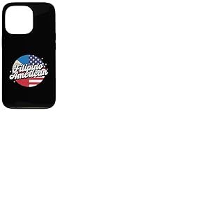 Moitié philippin moitié Drapeau américain américain philippin américain Coque pour iPhone 13 Pro