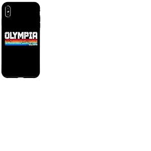 Olympia Washington Ville Natale Olympia Home Coque pour iPhone XS Max