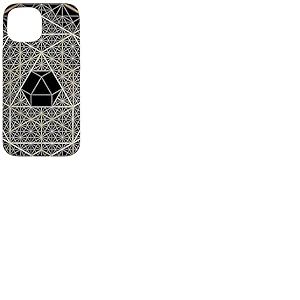 Géométrie sacrée Octaèdre Hexagone Géométrique Hexagone Coque pour iPhone 15