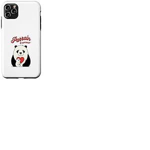 Parrain d'amour Cadeau Baptême Annonce Futur Parrain 2026 Coque pour iPhone 11 Pro Max