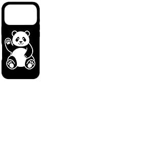 Ours Mignon Mignon Dessin Mignon agitant Animal de la Jungle Coque pour iPhone 17 Pro