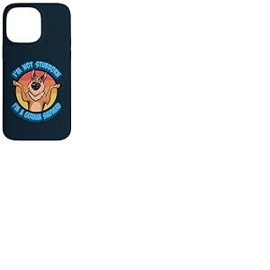 Art « Je ne suis pas têtu, je suis un chien de berger allemand » Coque pour iPhone 14 Pro Max
