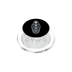 Matriochka Poupée Russe en Bois empilable PopSockets PopGrip pour MagSafe