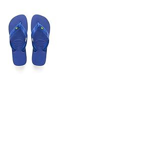 Havaianas - Brasil, Tongs Classiques, Confortables et Durables, Hommage &agrave; la Coupe du Monde 1998, Lani&egrave;res avec le Drapeau du Br&eacute;sil, Semelle Antid&eacute;rapante aux Couleurs du Br&eacute;sil, Adultes Unisexe