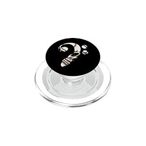 Cr&acirc;ne Basse Guitare Joueur Musicien Musical Joueur Clef PopSockets PopGrip pour MagSafe