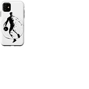 Basket-Ball Esquisse de Basket-Ball Amoureux du Basket-Ball Coque pour iPhone 11