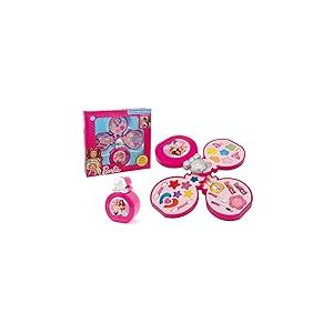 Grandi Giochi - Barbie GG00545 Trousse à Maquillage 3 Niveaux Multicolore