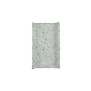 Matelas a langer pour bébé KikkaBoo SECRET GARDEN, matelas a langer en PVC souple 80x50 cm, imperméable et portable, vert