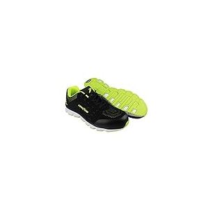 Goodyear Workwear GYSHU1571 Hommes Hommes Sans Métal Composite Orteil Résistant À La Perforation Entraînement De Sécurité Au Travail S1P/SRA, Noir Vert, 38 EU
