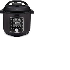 Instant Pot Pro 6, Autocuiseur Électrique Multifonction 10-en-1 - Cocotte Minute, Cuiseur à Riz, Cuiseur Vapeur, Stérilisateur, Yaourtière, Sous-Vide - Acier Inoxydable Noir - 1200W, 5.7L