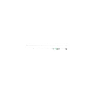 Mitchell Traxx MX5 Canne à pêche Polyvalente pour Spinning, Jigging, Dropshot et Casting, Spincasting Cannes, Pêche carnassière, Perche, Sandre, Brochet, Noir/Vert Fluo, 2,13 m | 10-45 g