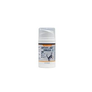 NutriScience ArthriAid Omega Cat Gel – Saveur saumon, complément pour articulations des chats (50 ml) – Avec glucosamine, chondroïtine, MSM et oméga 3 – Soutient la santé et la mobilité articulaires
