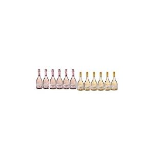JP Chenet - So Free Sparkling Pinot Noir Vin rosé pétillant sans alcool - Sans arômes ajoutés, goût authentique - Origine : France (6 x 0.75 L) & So Free Chardonnay Vin blanc sans alcool (6 x 0.75 L)