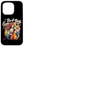 Musicien violoncelliste dictons drôles joueur de violoncelle Coque pour iPhone 15 Pro