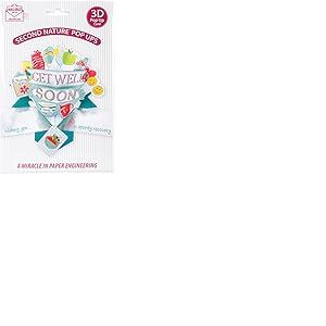 Exprimez-Vous MIP Pop-up 3D Carte de v&oelig;ux, Multicolore, 20.82 x 13.97 x 0.63 cm