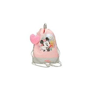 Disney Joumma Minnie Wild Nature Sac à goûter Vert 27 x 34 cm Polyester, Vert, Sac à goûter