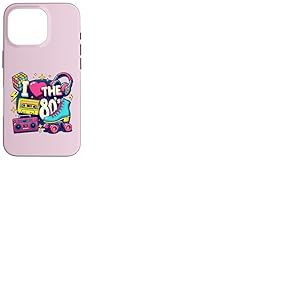 Costume de f&ecirc;te &laquo; I Love The 80s &raquo; pour Femme et Fille Coque pour iPhone 16 Pro