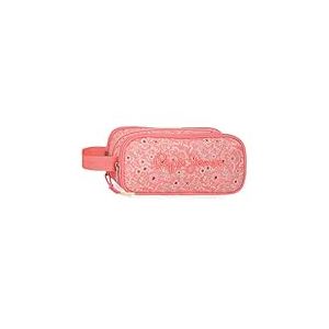 Pepe Jeans Nahid Trousse triple rose 22 x 10 x 9 cm Polyester by Joumma Bags, rose, 22x10x9 cms, Trousse triple