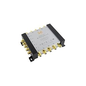 SeKi Commutateur Multiple 5/8 1 Satellite 8 participants Quad LNB HDTV FullHD 8K