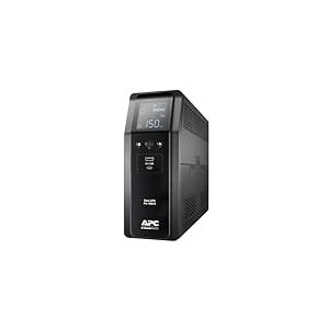 APC BY SCHNEIDER ELECTRIC Back UPS Pro BR 1600VA Sinewave 8 Outlets AVR LCD Interface