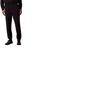 Calvin Klein Pantalon de Jogging Homme Terry Monogram avec Poche Arri&egrave;re, Bleu (Dark Sapphire), XXL