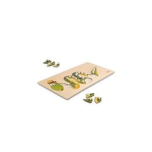 Dida - Puzzle Alphabet Dragon - Puzzle en Bois Enfant - Jeu Educatif Alphabet avec 26 Lettres